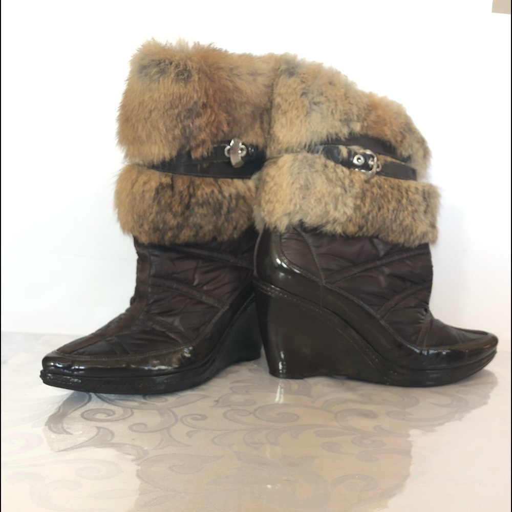 💲🔻Via Spiga ankle fur boots